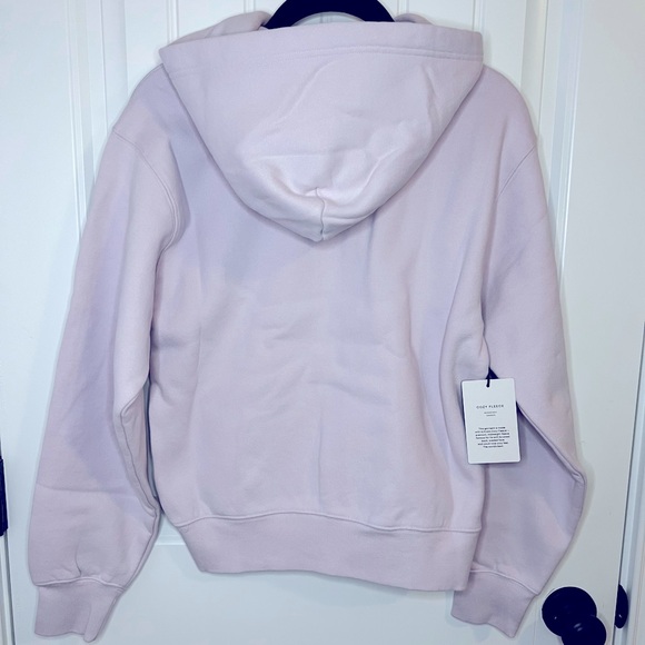 NWT Aritzia Cozy Soft Zip up Hoodie with Pockets - Sugarplum Lilac /light purple - Picture 2 of 9